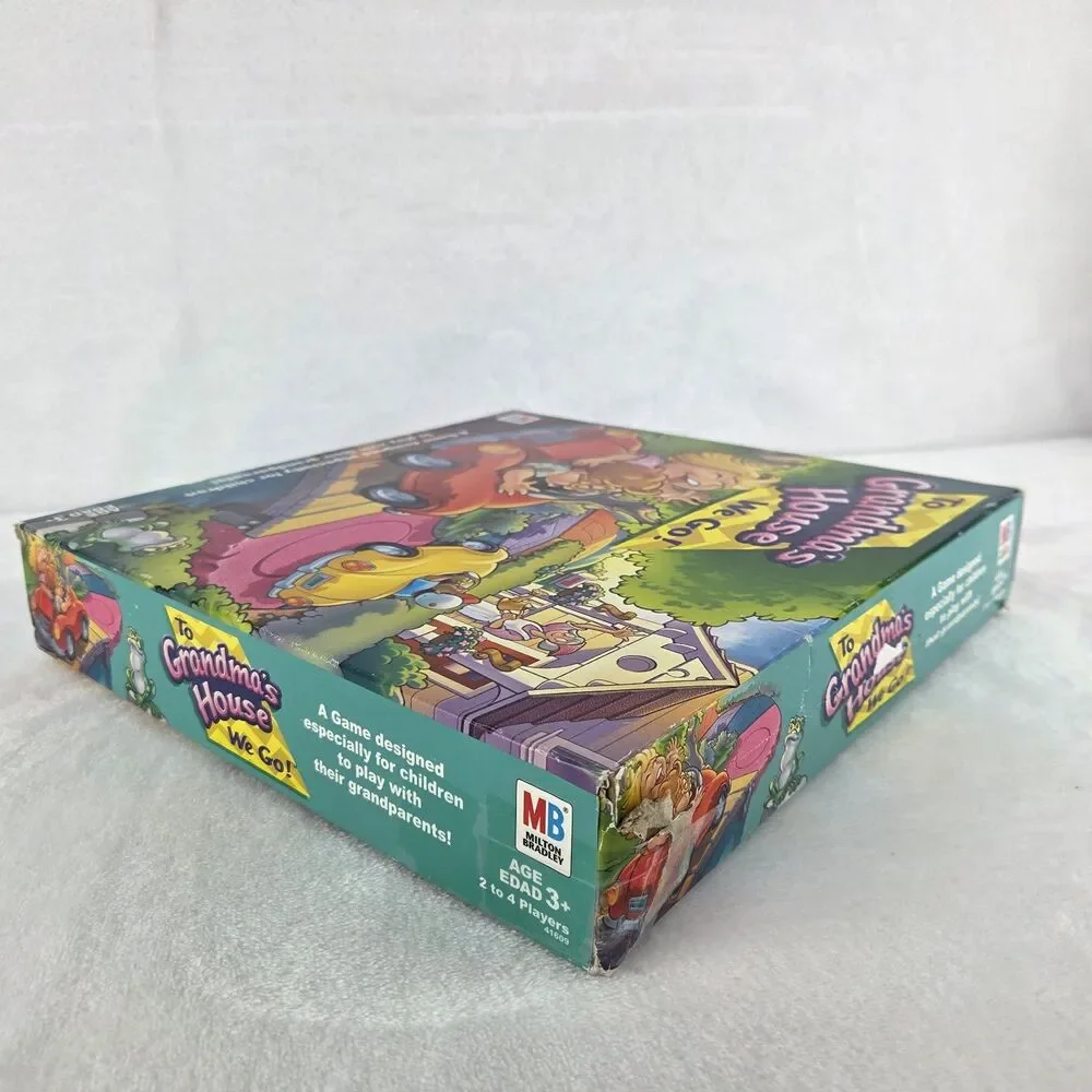 Vintage 2004 To Grandma's House We Go Board Game MB Hasbro 99% Complete